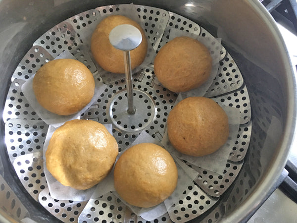 x2 Brioches estive Manju con zucchero di Okinawa e fagioli Azuki
