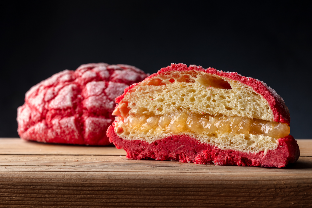 2x Brioches MELONPAN gusto albicocca