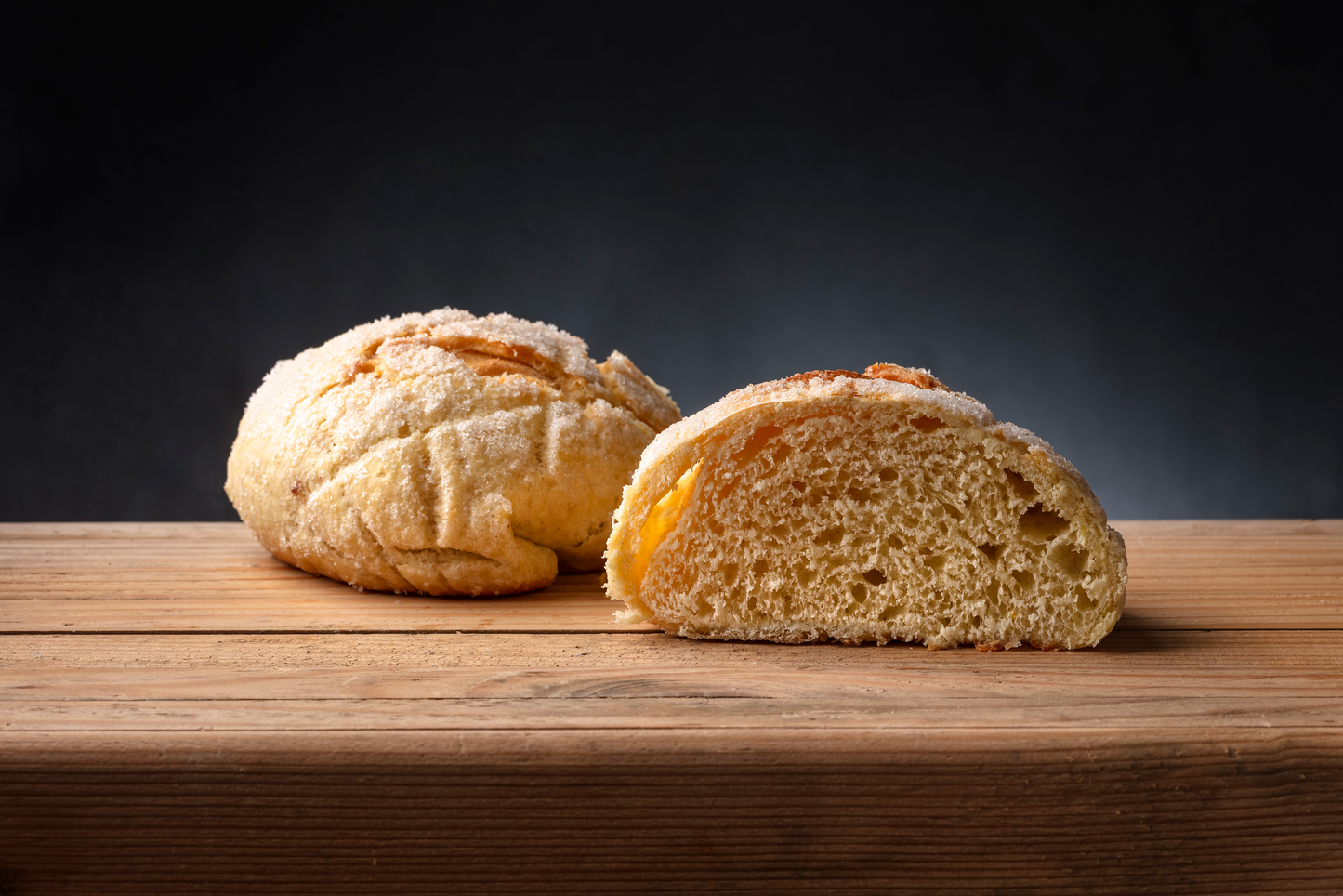 2x Brioches MELONPAN gusto classico alla vaniglia