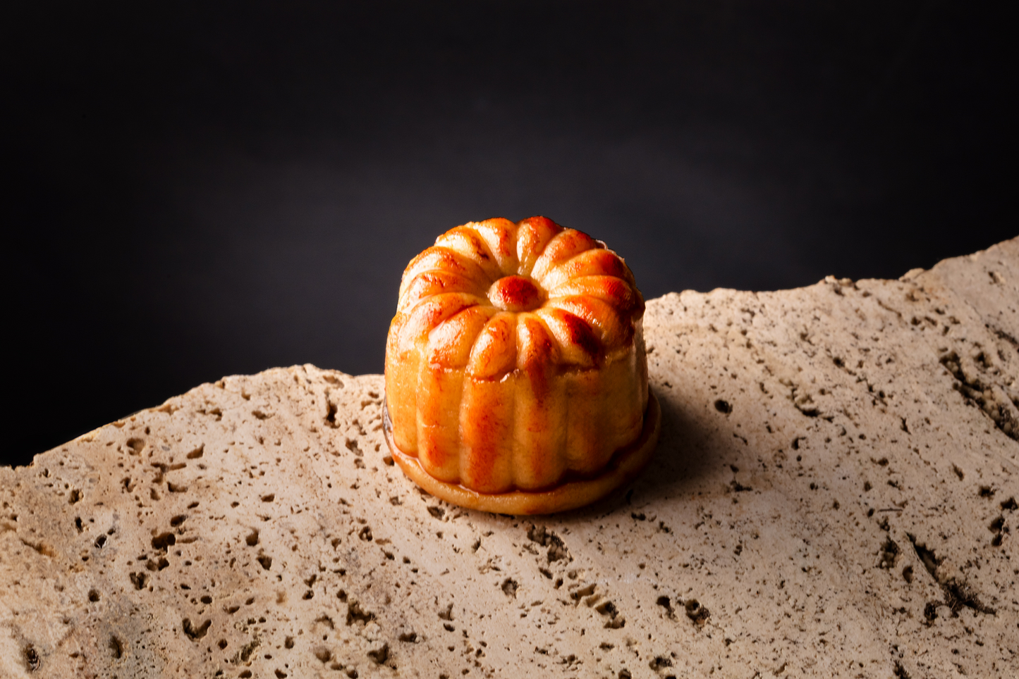 2x Biscotti fatti a mano ripieni MOON CAKE gusto marmellata di fagioli Azuki Anko