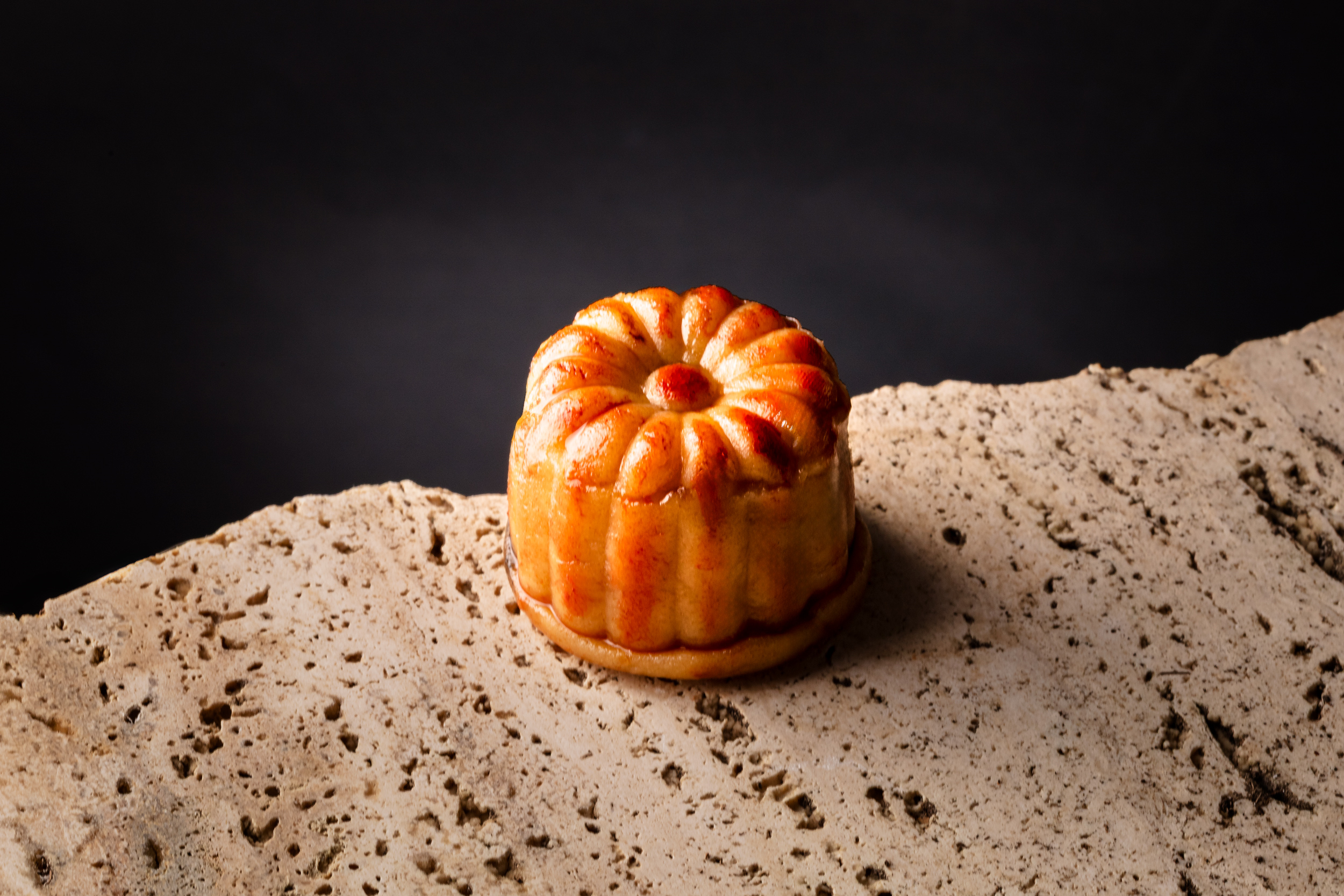 2x Biscotti fatti a mano ripieni MOON CAKE gusto marmellata di fagioli Azuki Anko
