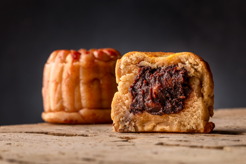 4x MOON CAKE Classic Azuki Anko
