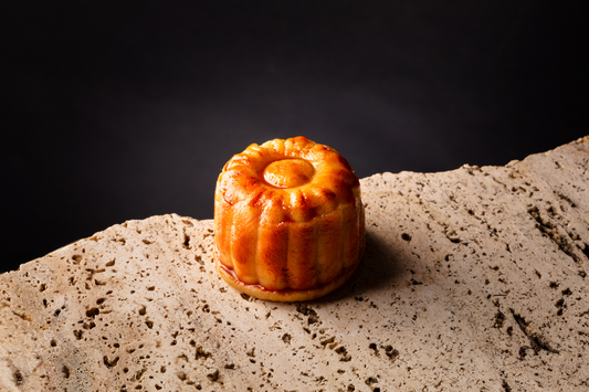 2x Biscotti fatti a mano ripieni MOON CAKE gusto gianduia