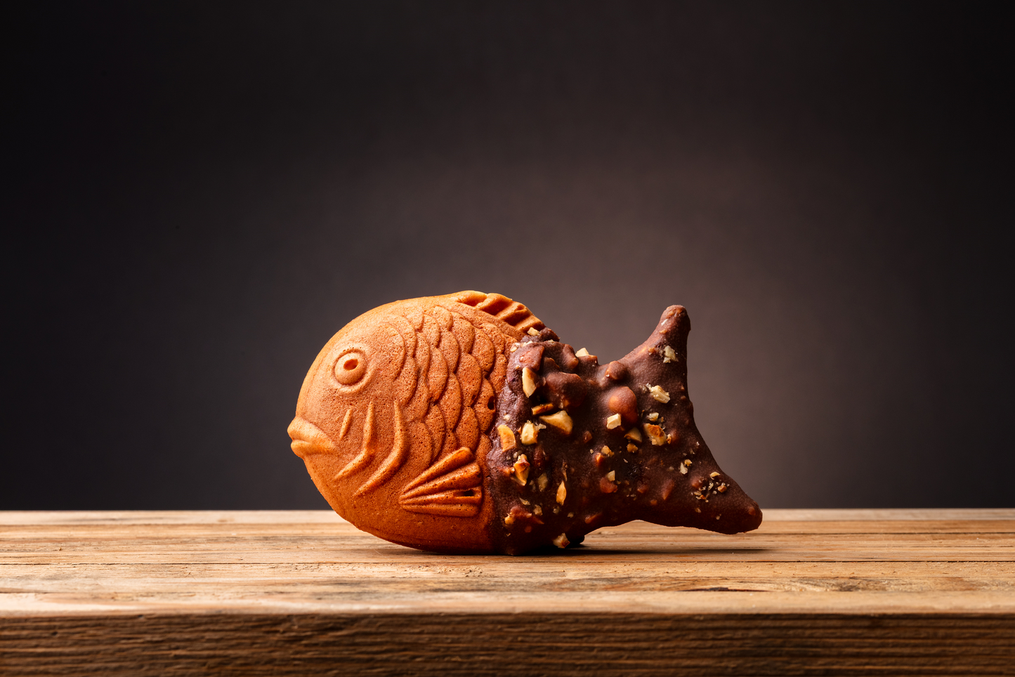 Waffle TAIYAKI gusto crema alla nocciola Piemonte IGP e cioccolato