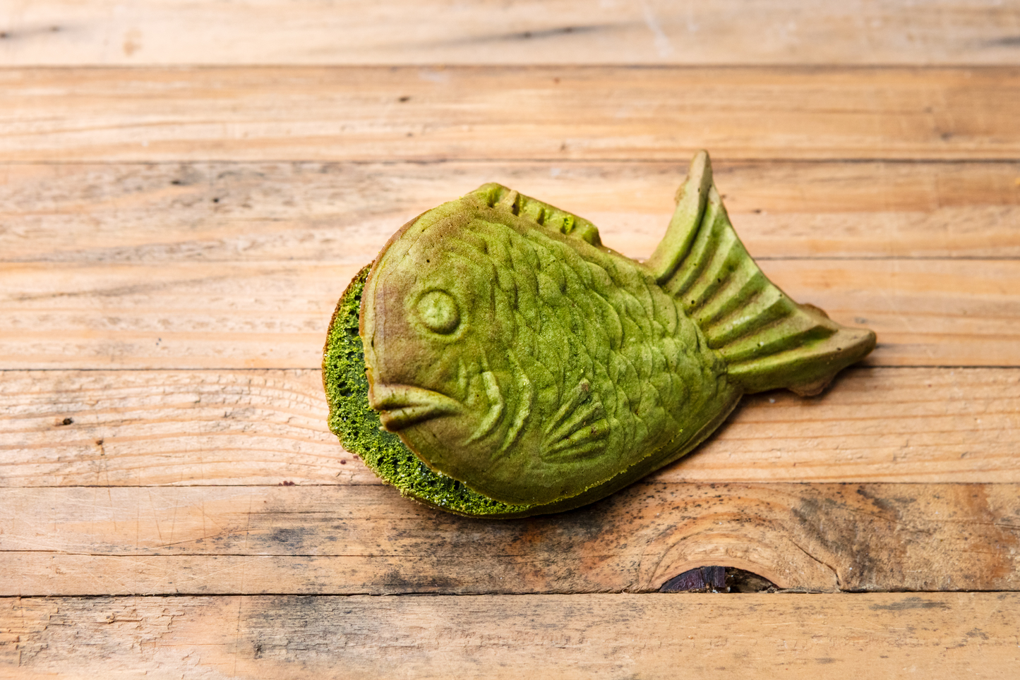 Waffle TAIYAKI gusto pistacchio 99% Sicilia