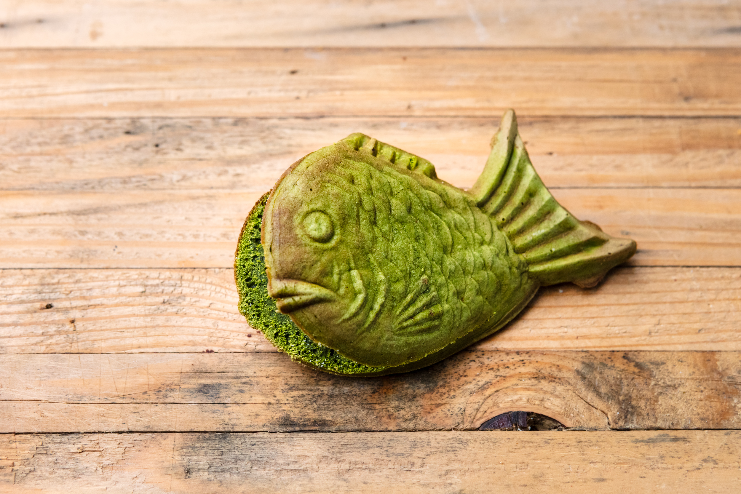 Waffle TAIYAKI gusto pistacchio 99% Sicilia